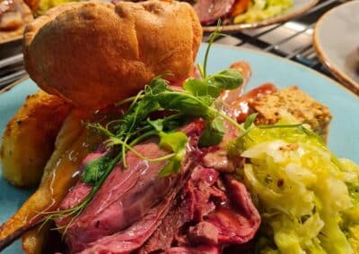 The Kings Arms roast dinner.