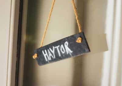 Haytor Cottage Sign