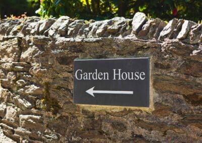 Garden House Sign