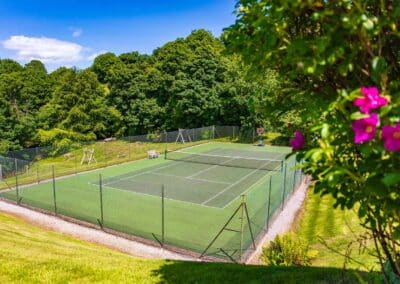 Gitcombe House Tennis Court