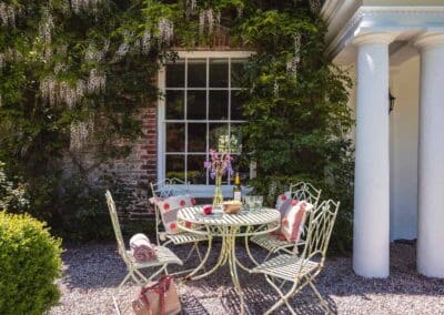 Gitcombe House Garden Seating