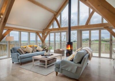 Gitcombe Retreat Living Room