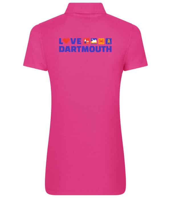 Ladies Love Dartmouth Pro Pique Polo Shirt - Image 2