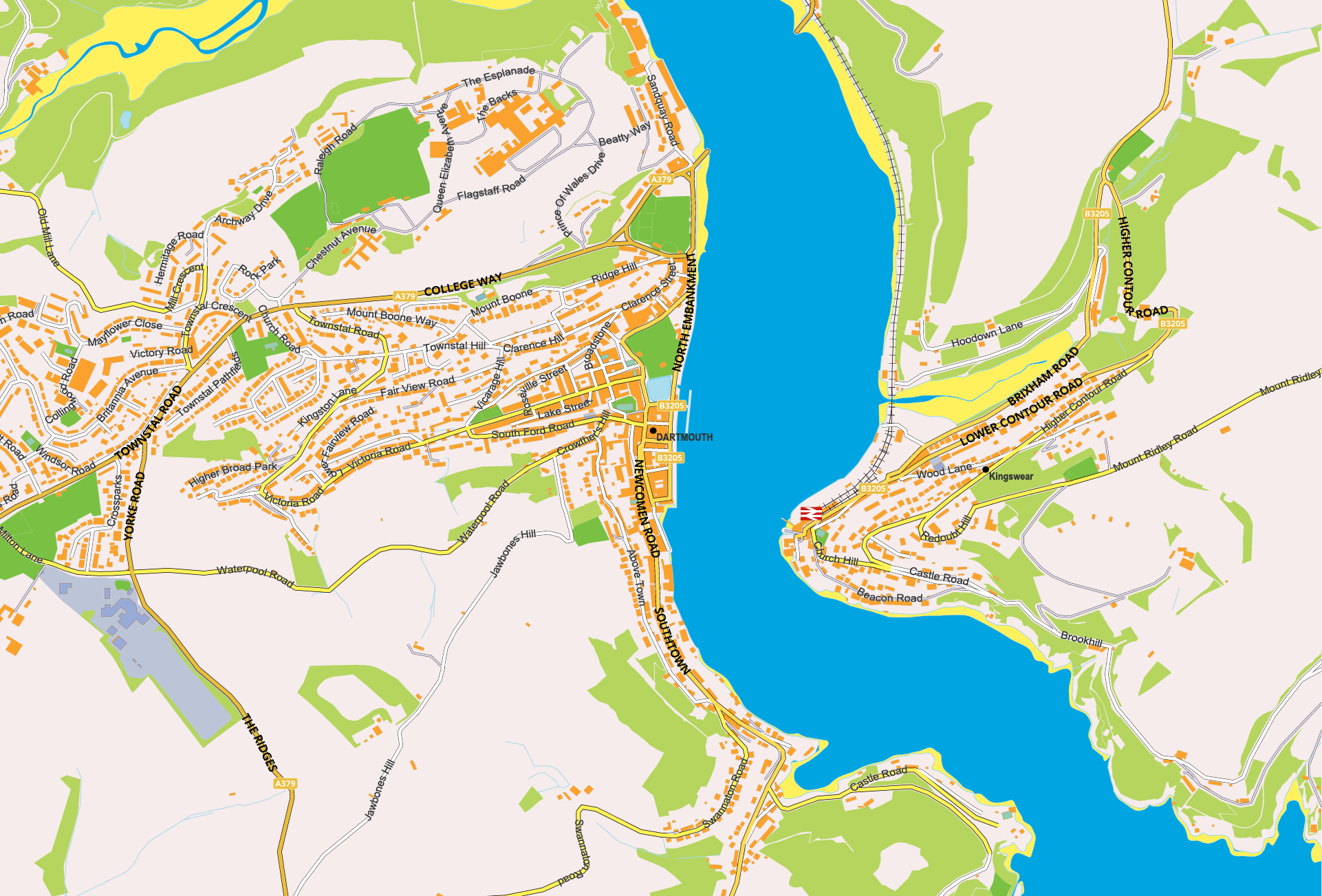 Dartmouth Map